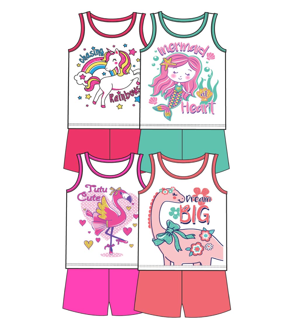 TEDDYBOOM Infant Layette Tank Sets - 0400501