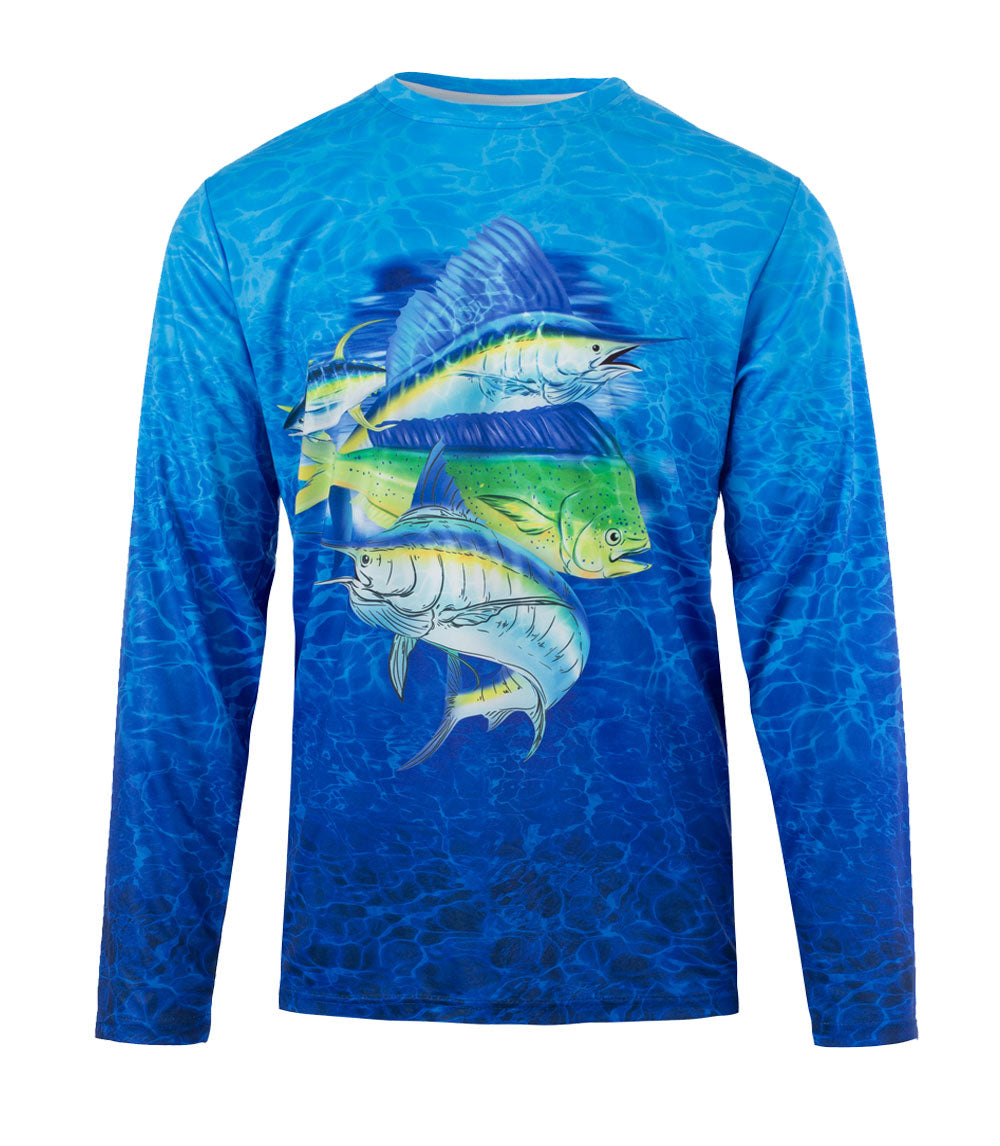 Men Performance Fish Graphic-7605609