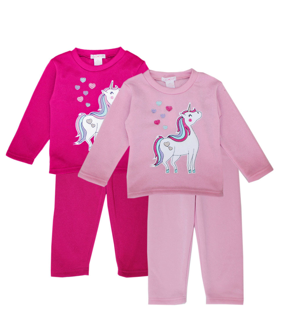 GIRLS PINK Unicorn Crew Neck Fleece-8772401