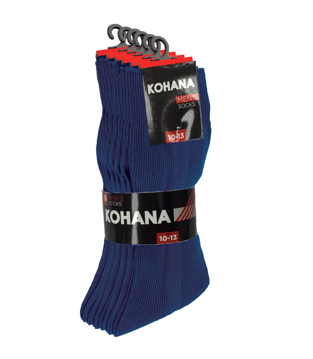 Socks - 10-13 Navy Dress Socks (5 dz minimum) - 96323