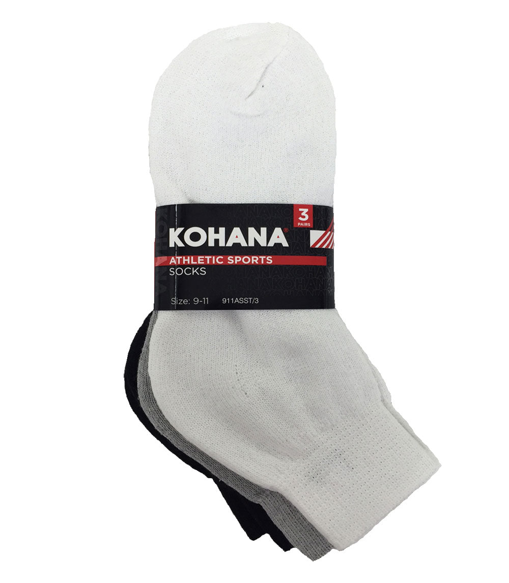 Socks - 10-13 Assorted Ankle Sport Socks