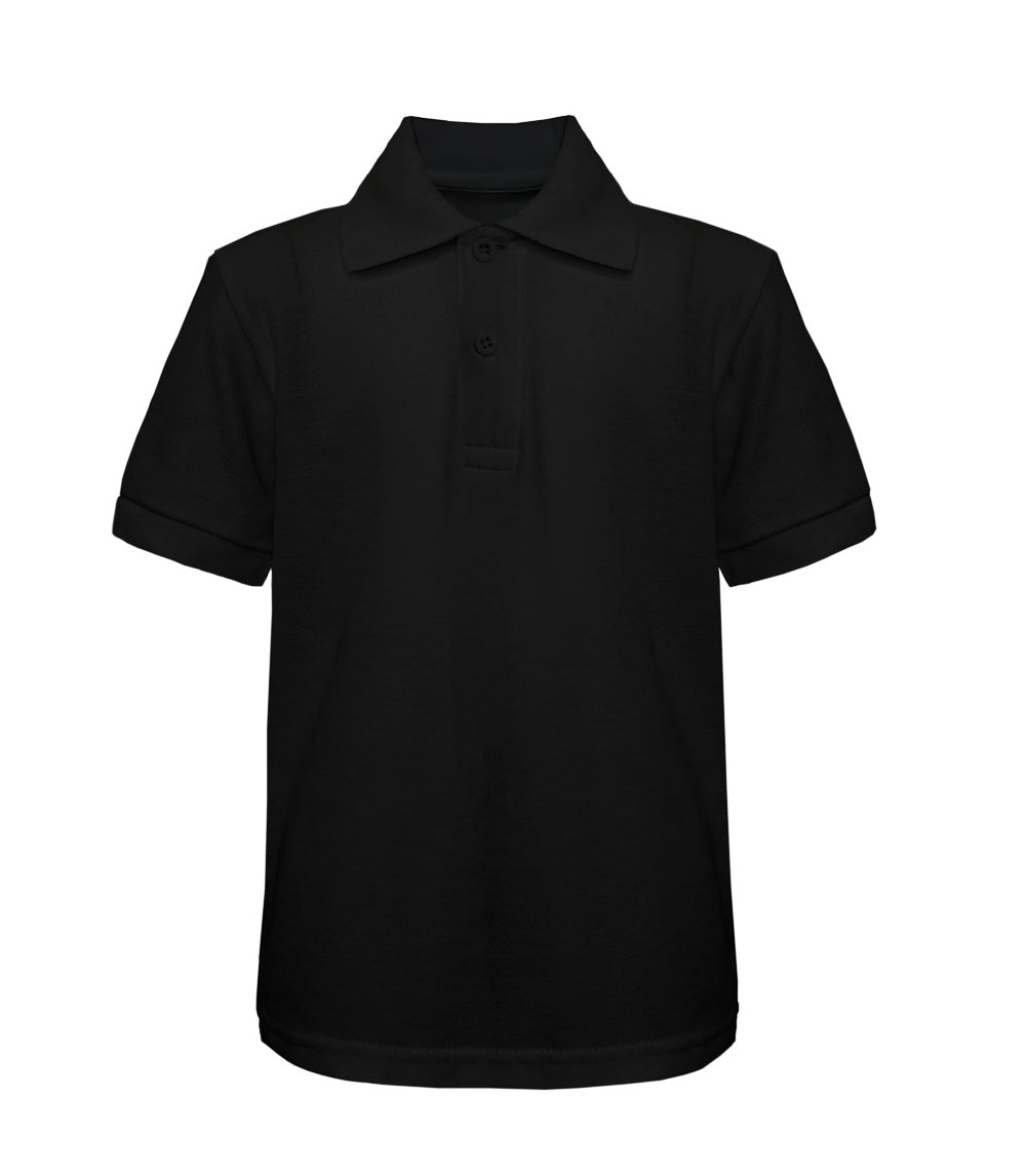 Pique Polo Black Tanvir 4-7 - 49157