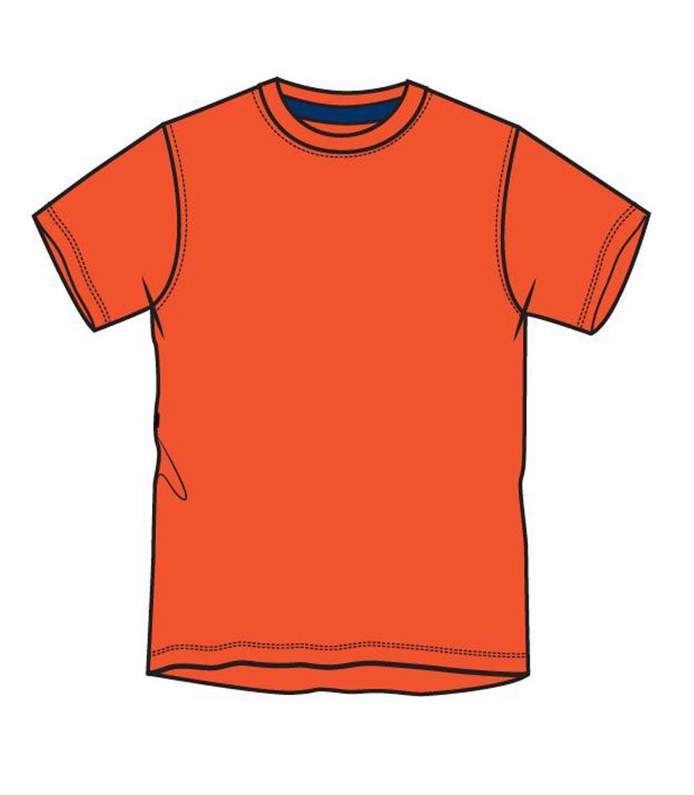 Performance Crew Neck Neon Orange - 7502509
