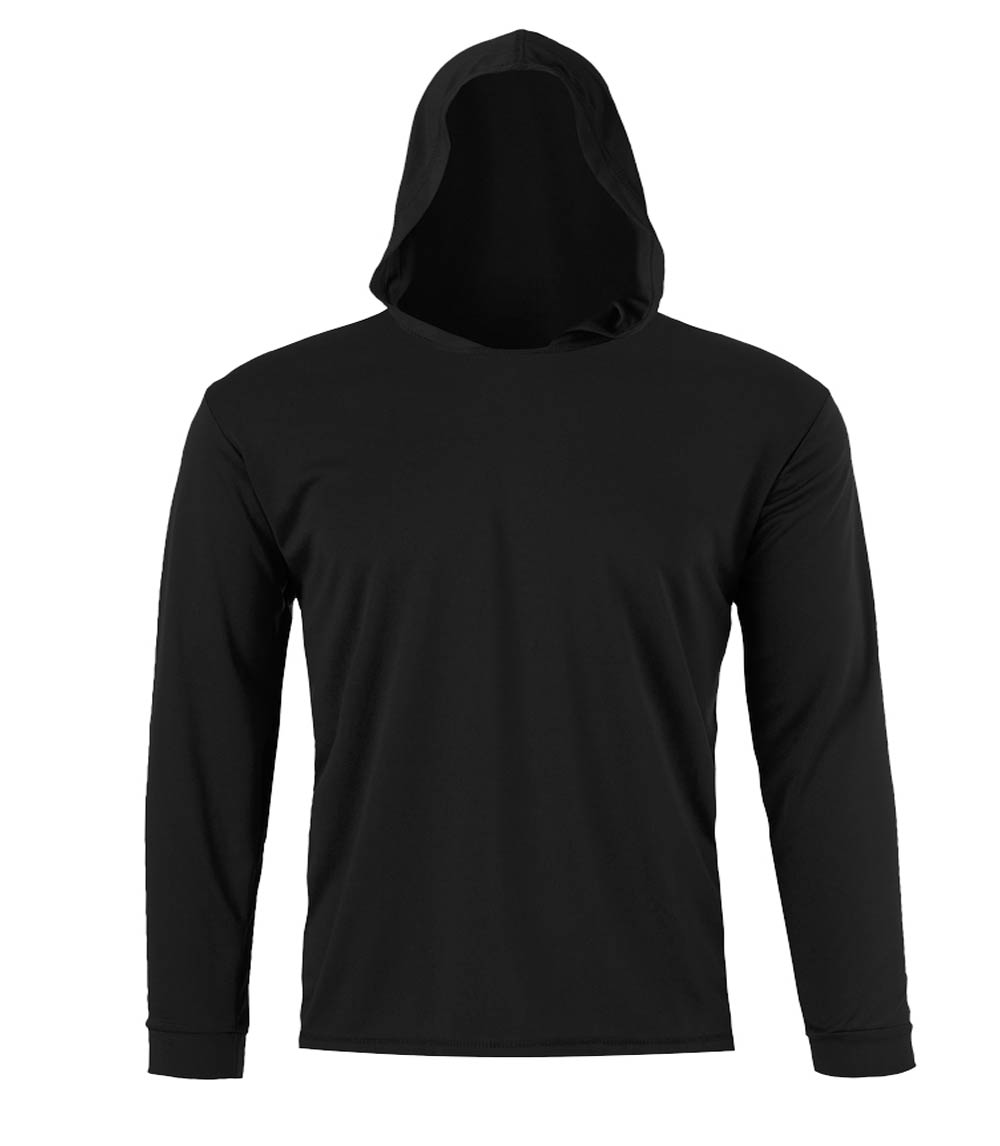 Performance L/S W Hoodie - Black - 7669209