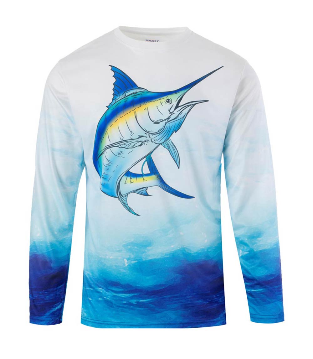 Boys Performance Marlin Fish Graphic-7677188