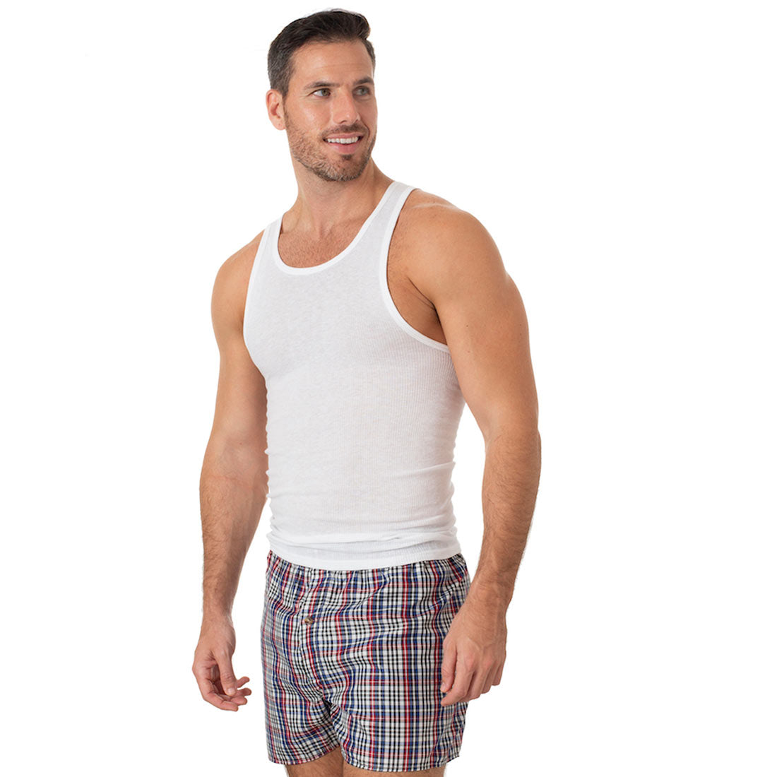 Men's A-Shirt - 3pk White - 92501