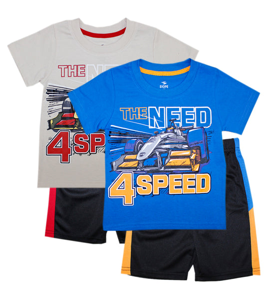 S1OPE Jersey Top Race Car Screen Athletic Shorts-1345804
