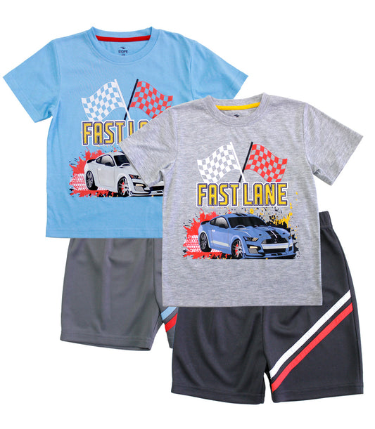 S1OPE Jersey Top Race Car Screen Athletic Shorts-1375488