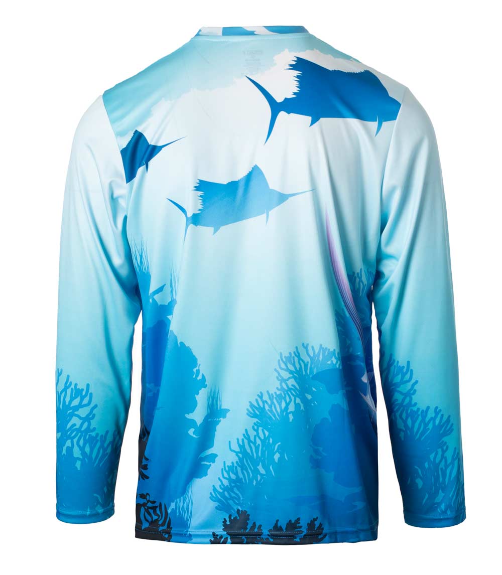 Boys Performance Top Marlin Fish Graphic-7631502
