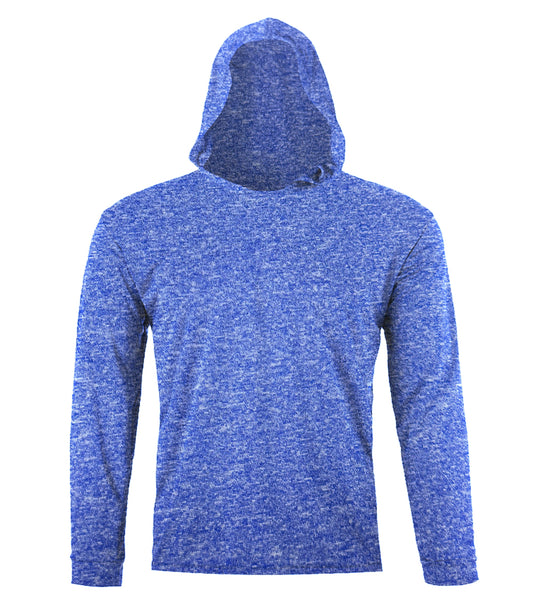 Performance L/S W Hoodie - Heather Royal - 7638509