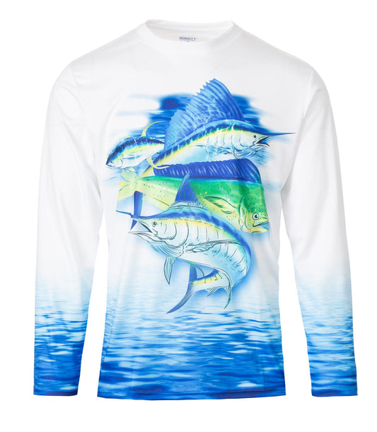 Boys Performance Fish Graphic-7646302