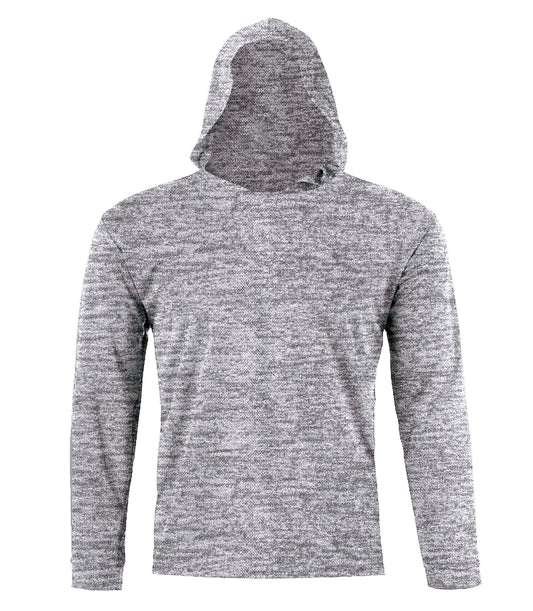 Performance L/S W Hoodie - Heather Grey - 7678309
