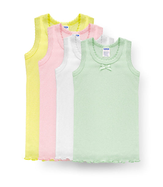 Girls Tank Tops Pastels - Size: 8-12 - 92033