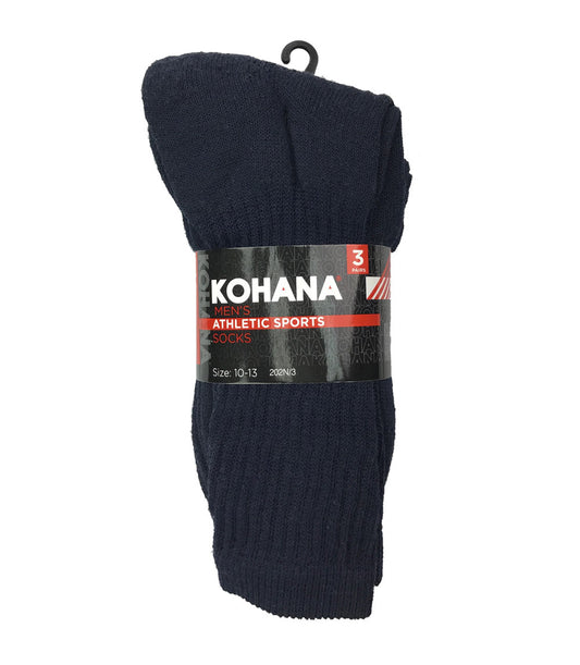 Socks - 10-13 Navy Crew Socks