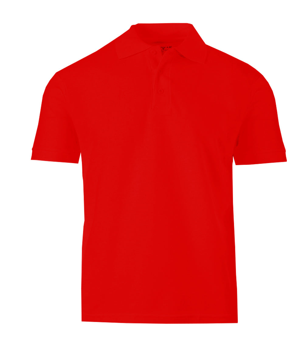 Pique Polo Red Tanvir S-XL - 70159 - Hemisphere Worldwide Sales Inc