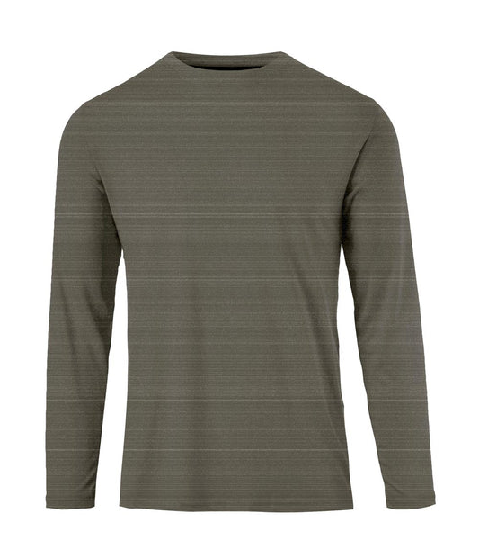 Performance L/S Crew Neck Heather Grey - 7610009