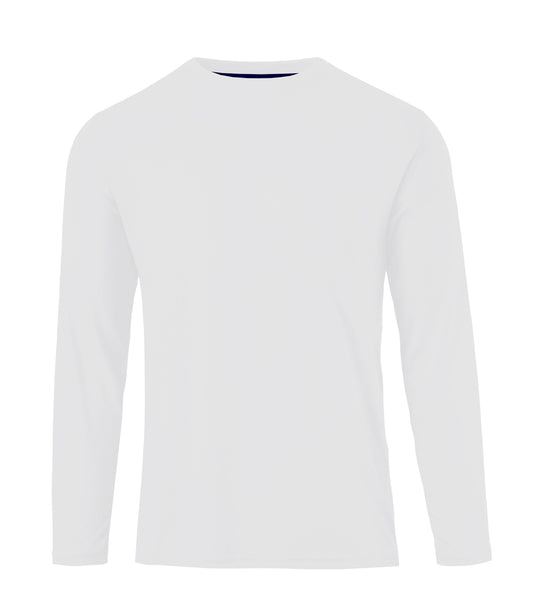 Performance L/S Crew Neck White - 7648509