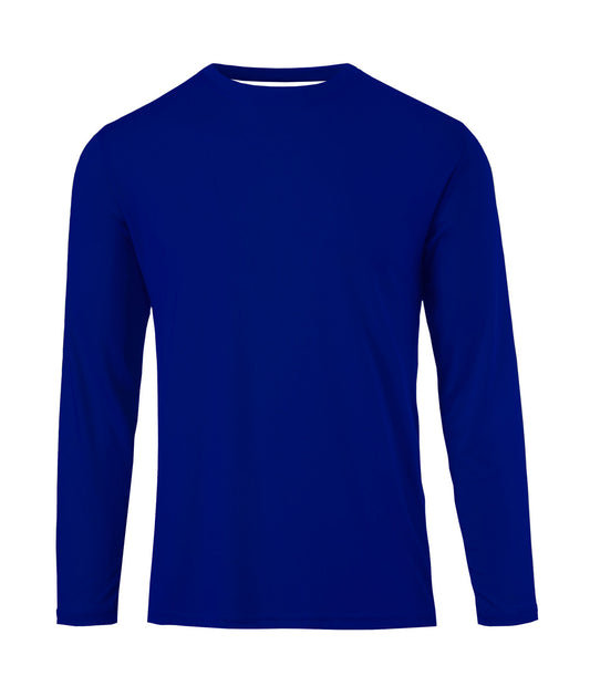 Jersey L/S Crew Neck Royal - 7602909