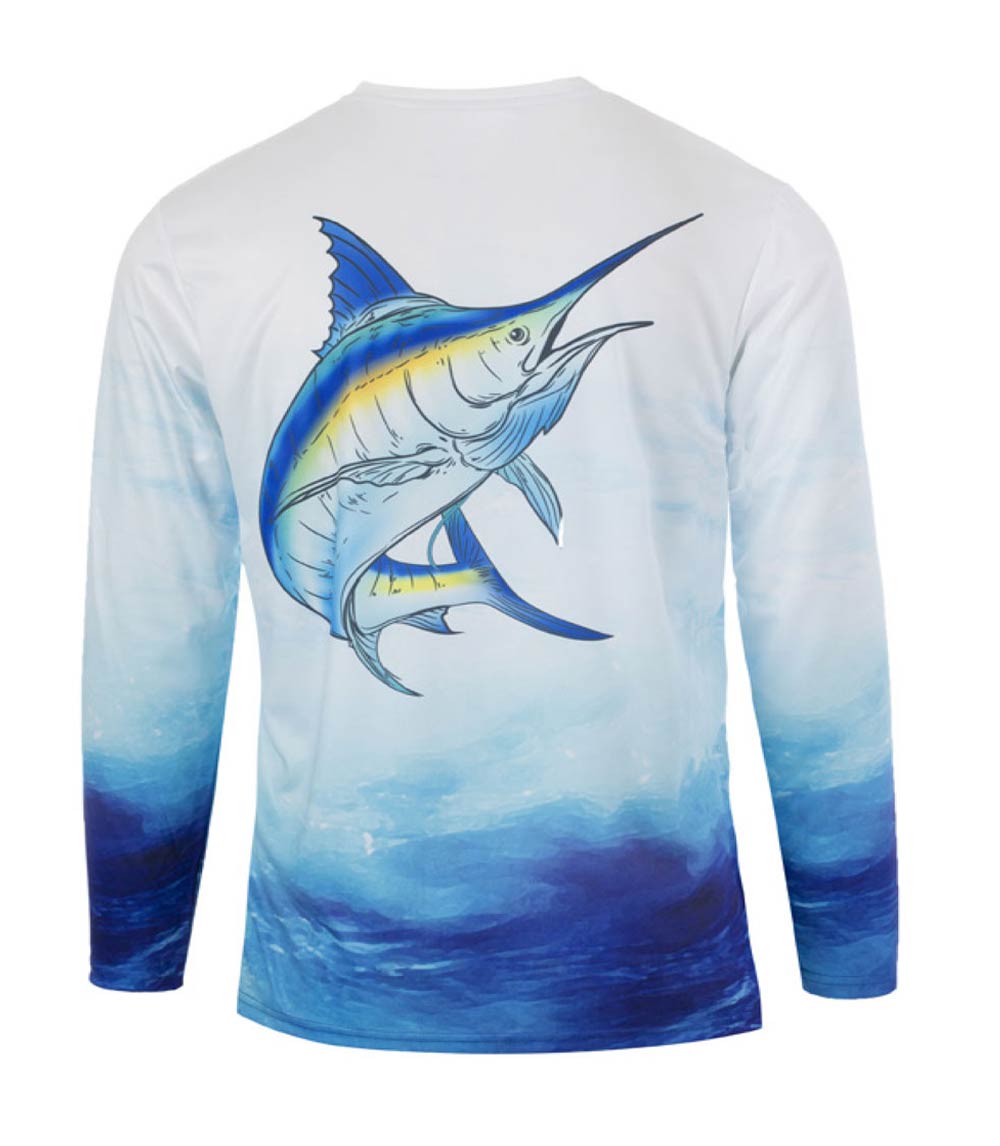 Boys Performance Marlin Fish Graphic-7677102