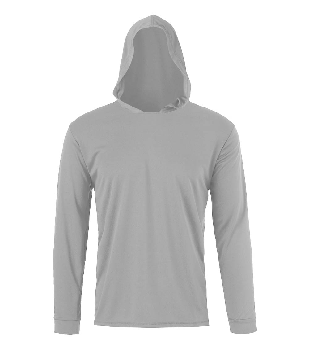 Performance L/S W Hoodie - Silver - 7696609