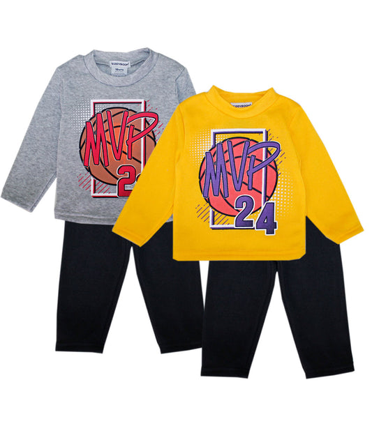 TEDDY BOOM MVP Screen Crew Neck Fleece Jogset-8270701