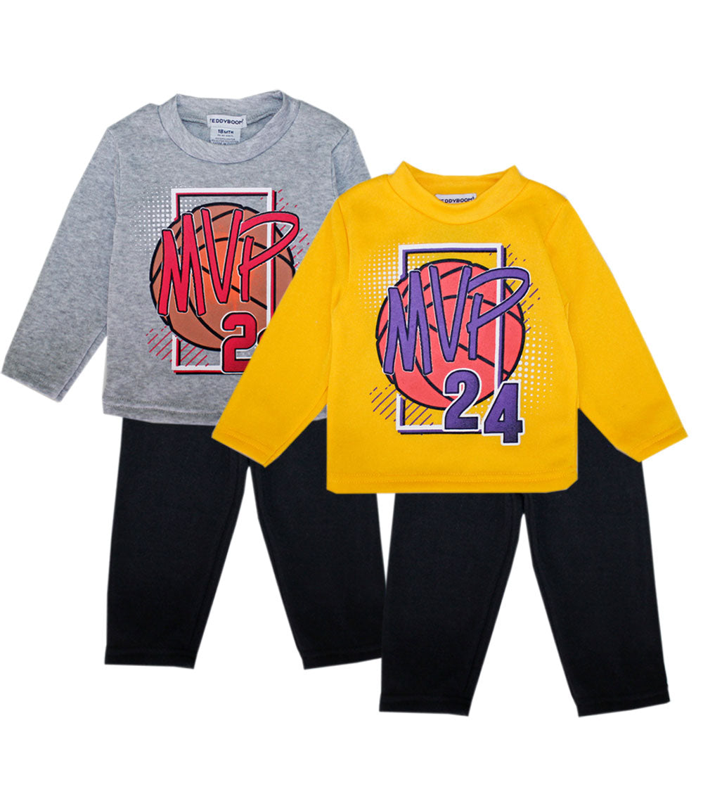 TEDDY BOOM MVP Screen Crew Neck Fleece Jogset-8270704